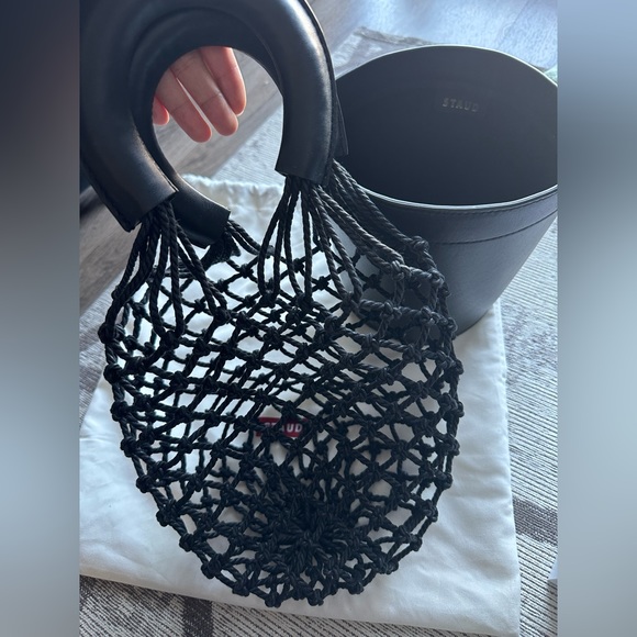 STAUD - Leather bucket bag - Picture 3 of 3